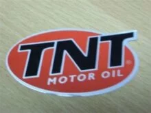TNT MOTOR OIL STICKER 75MM X 40MM, ACCESSORIES