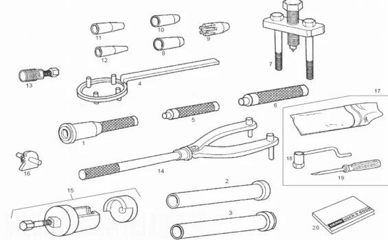 Tools Derbi Senda Sm X-trem E2 2004